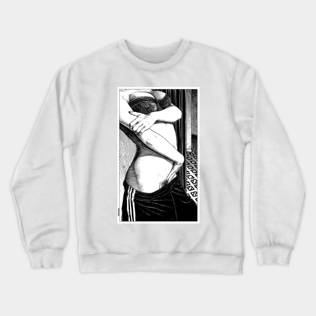 asc 673_La tenue de soirée (No formal attire required) Crewneck Sweatshirt by apolloniasaintclair